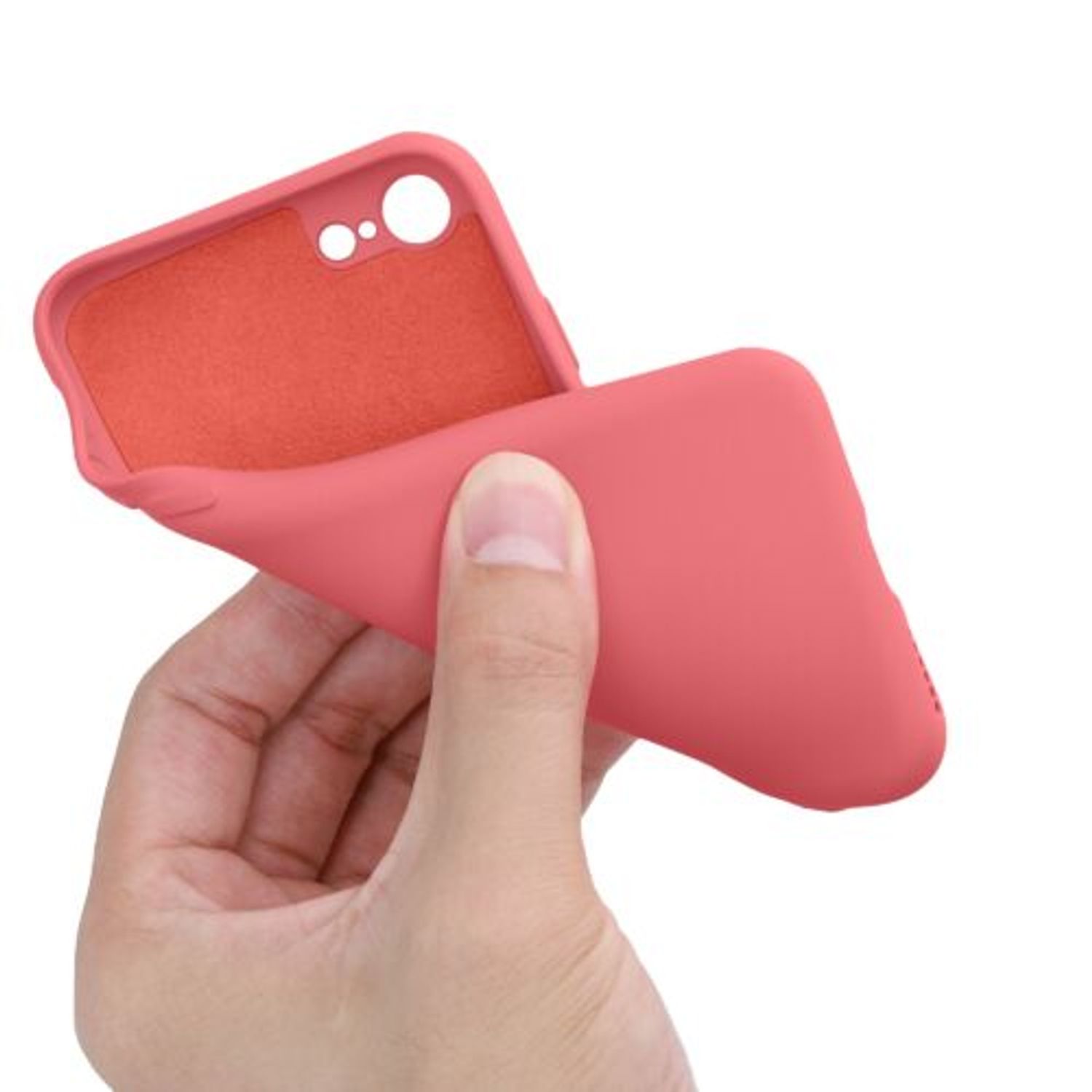 Husa pentru iPhone 8/iPhone 7/iPhone SE 2, Silicon, Roz, 49979.219 fotografia produsului View 8 L
