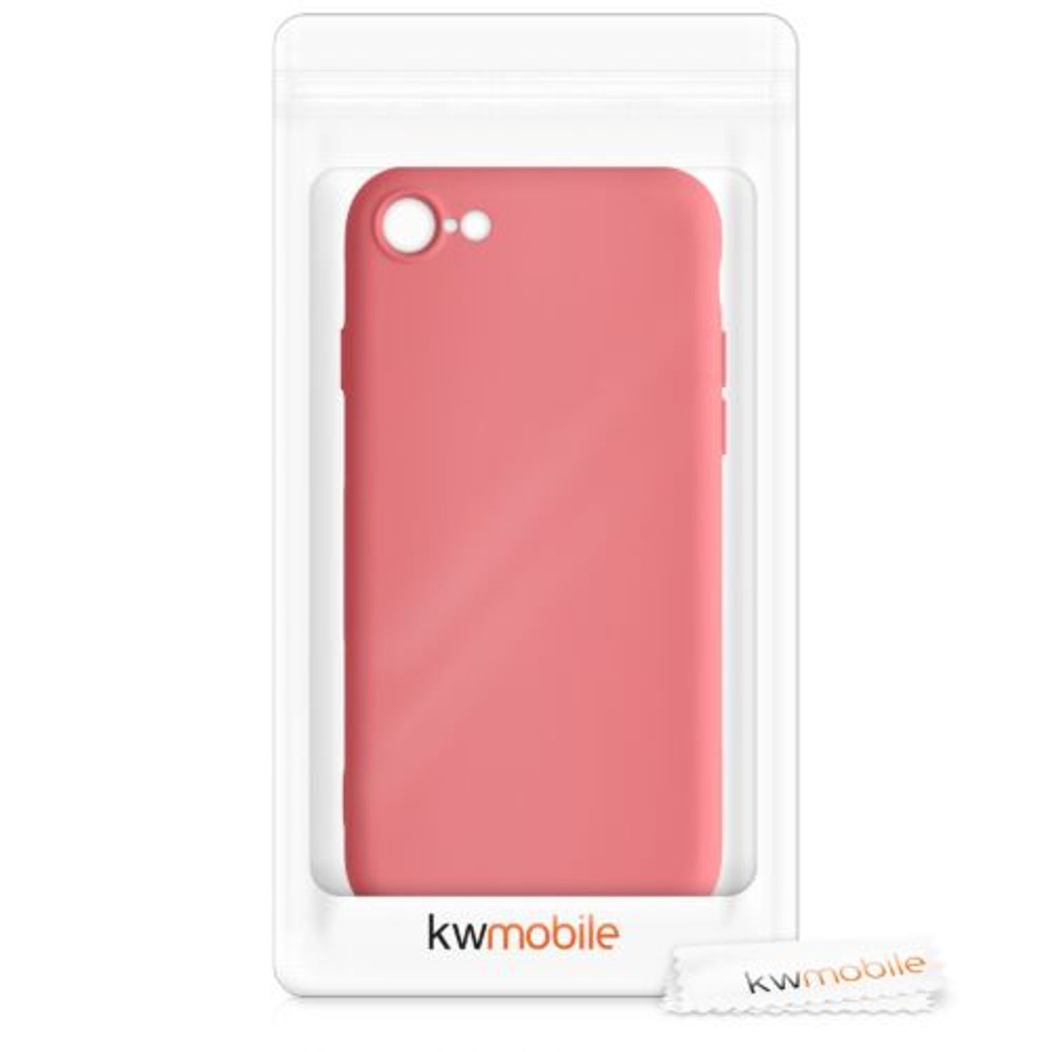 Husa pentru iPhone 8/iPhone 7/iPhone SE 2, Silicon, Roz, 49979.219 fotografia produsului View 7 L
