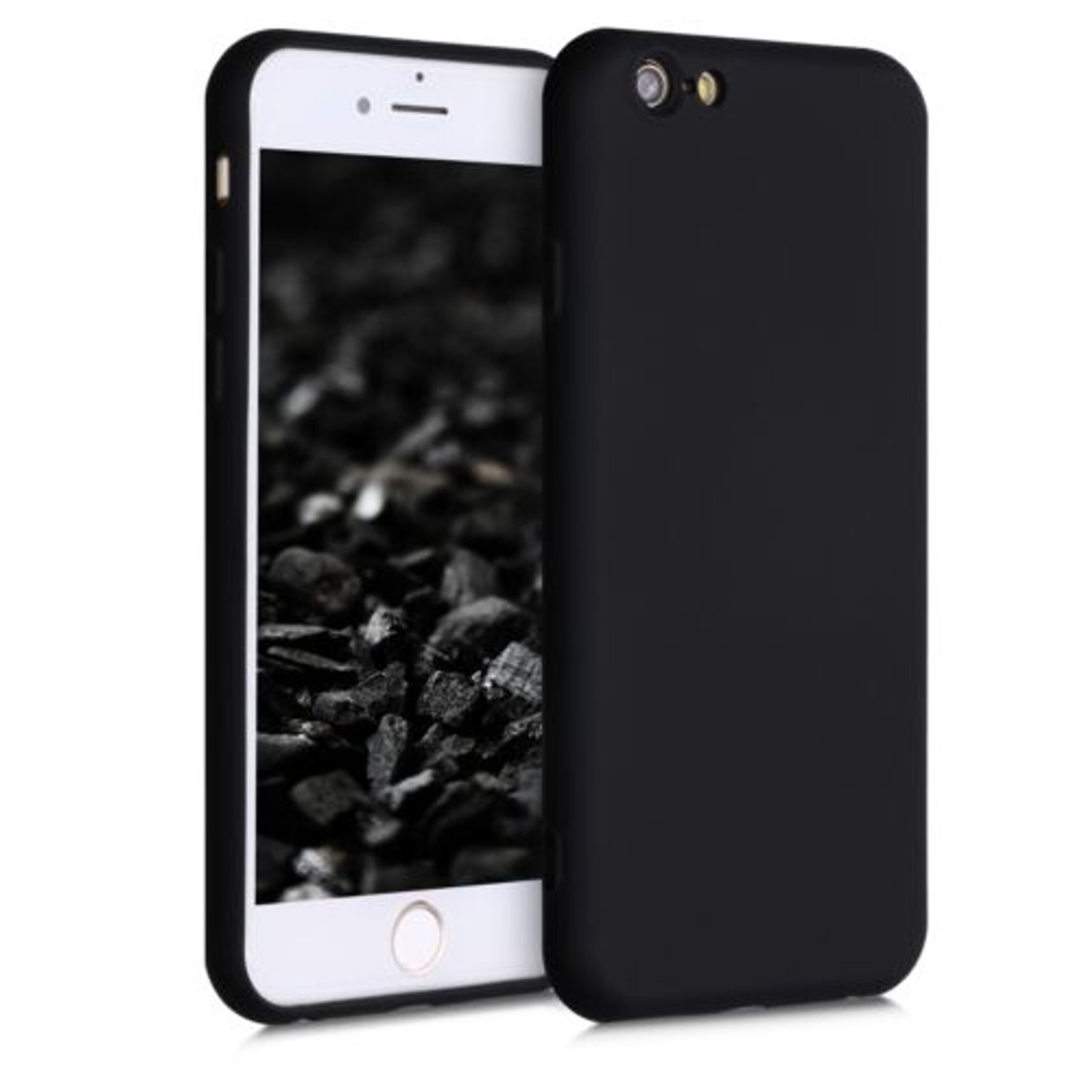 Husa pentru Apple iPhone 6/iPhone 6s, Silicon, Negru, 49980.47 fotografia produsului