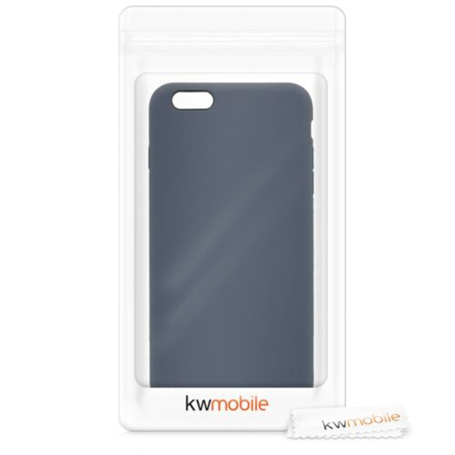 Husa pentru Apple iPhone 6 Plus/iPhone 6s Plus, Silicon, Albastru, 40841.53 fotografia produsului View 7 L
