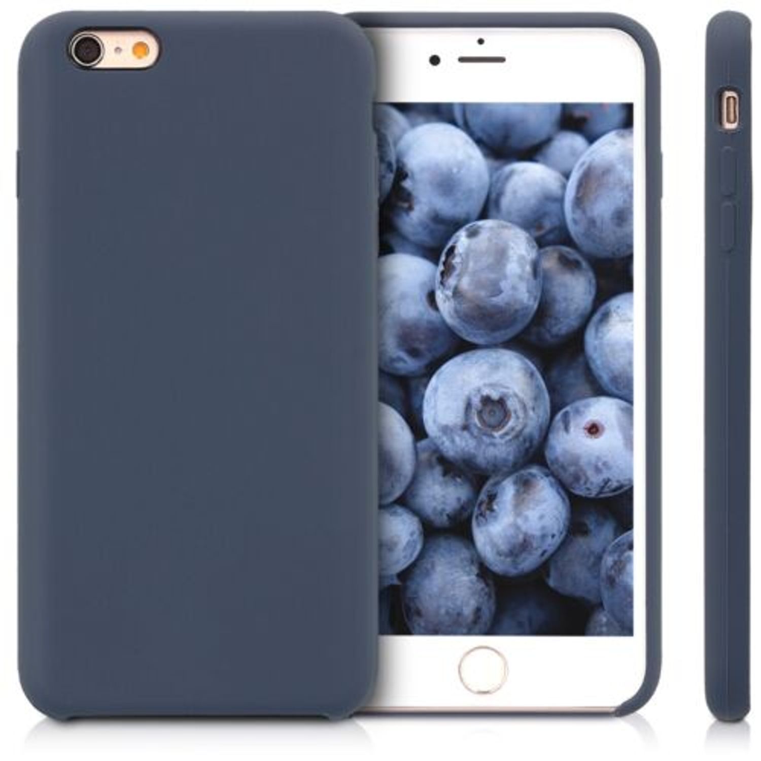 Husa pentru Apple iPhone 6 Plus/iPhone 6s Plus, Silicon, Albastru, 40841.53 fotografia produsului View 2 L