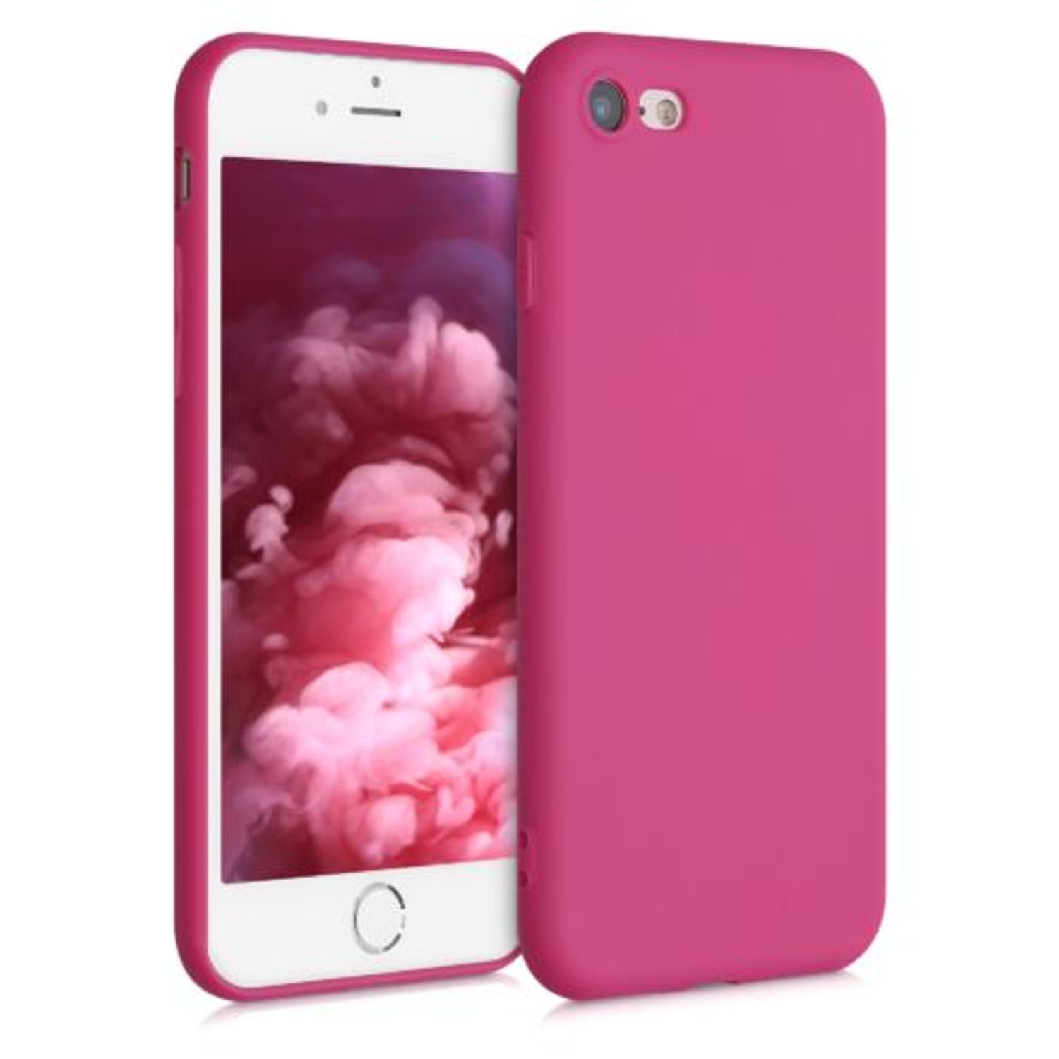 Husa pentru Apple iPhone 8/iPhone 7/iPhone SE 2, Silicon, Roz, 39458.08 fotografia produsului