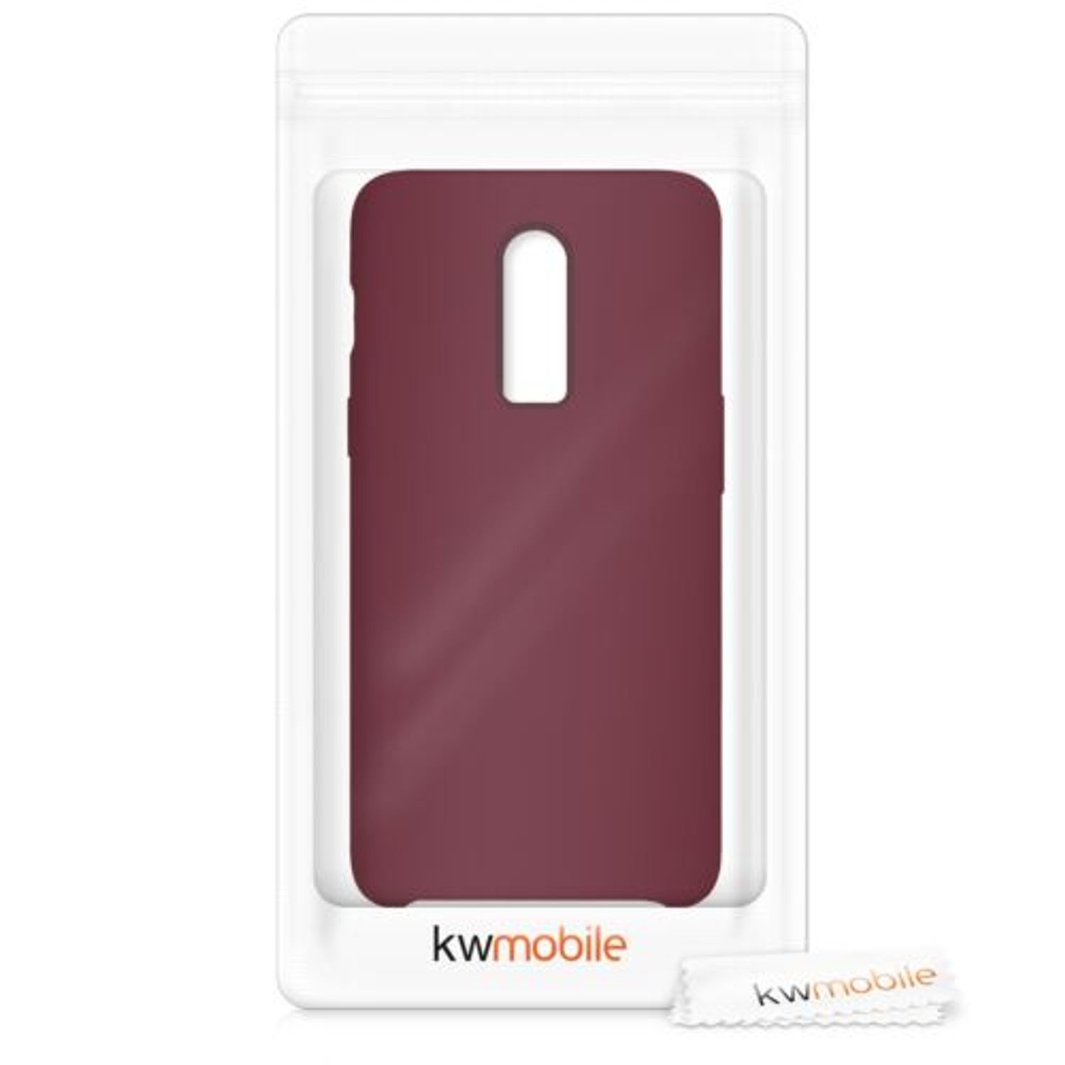 Husa pentru OnePlus 6, Silicon, Violet, 46122.209 fotografia produsului View 7 L