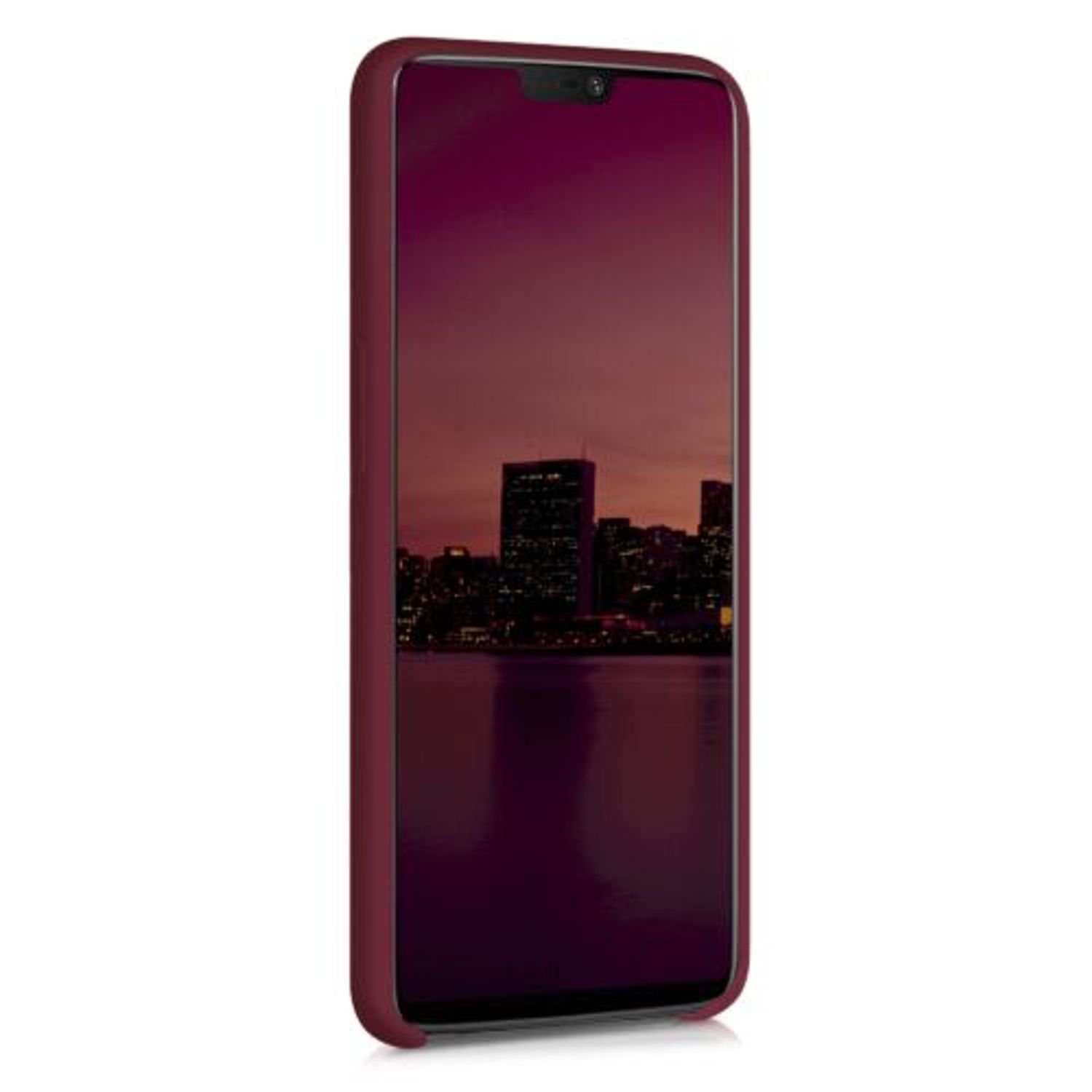 Husa pentru OnePlus 6, Silicon, Violet, 46122.209 fotografia produsului View 3 L