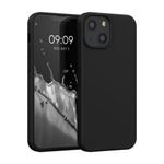 Husa pentru iPhone 13 Mini, Silicon, Negru, 55931.47 fotografia produsului