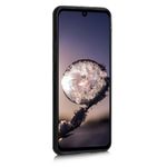 Husa pentru LG G8X ThinQ, Silicon, Negru, 50831.01, Kwmobile fotografia produsului View 3 S