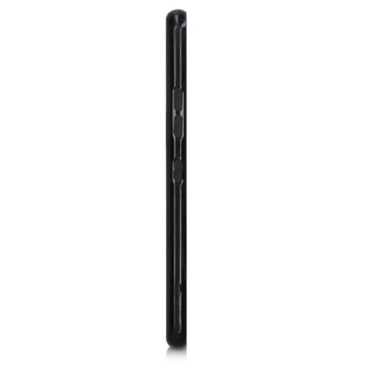 Husa pentru LG G8X ThinQ, Silicon, Negru, 50831.01, Kwmobile fotografia produsului View 5 L