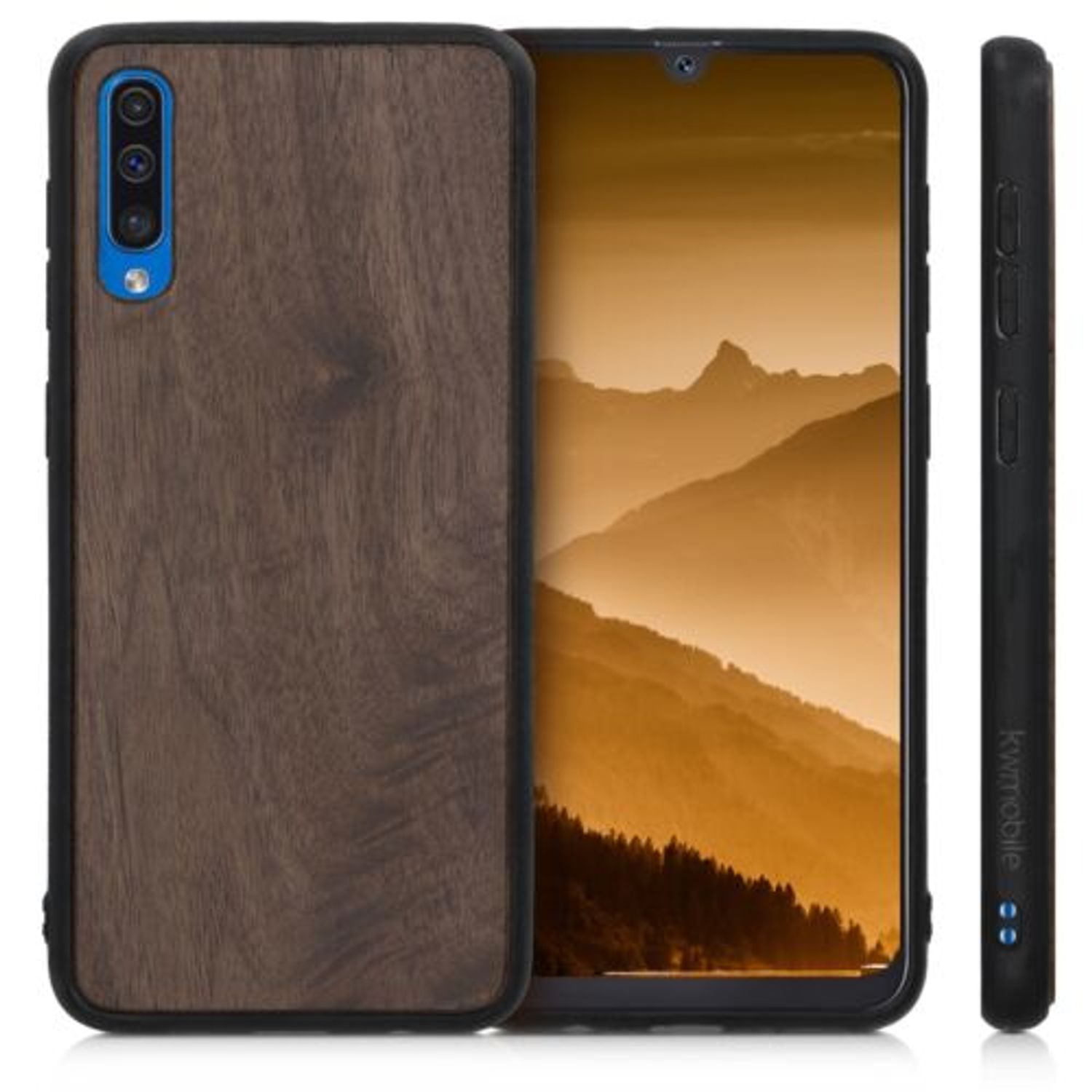 Husa pentru Samsung Galaxy A50, Lemn, Maro, 50043.18 fotografia produsului View 2 L