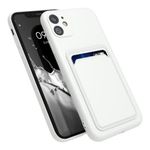 Husa pentru Apple iPhone 11, Silicon, Alb, 55114.02, Kwmobile fotografia produsului View 2 S