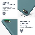 Husa pentru Apple iPhone 8/iPhone 7/iPhone SE 2, Silicon, Verde, 49979.207, Kwmobile fotografia produsului View 4 S