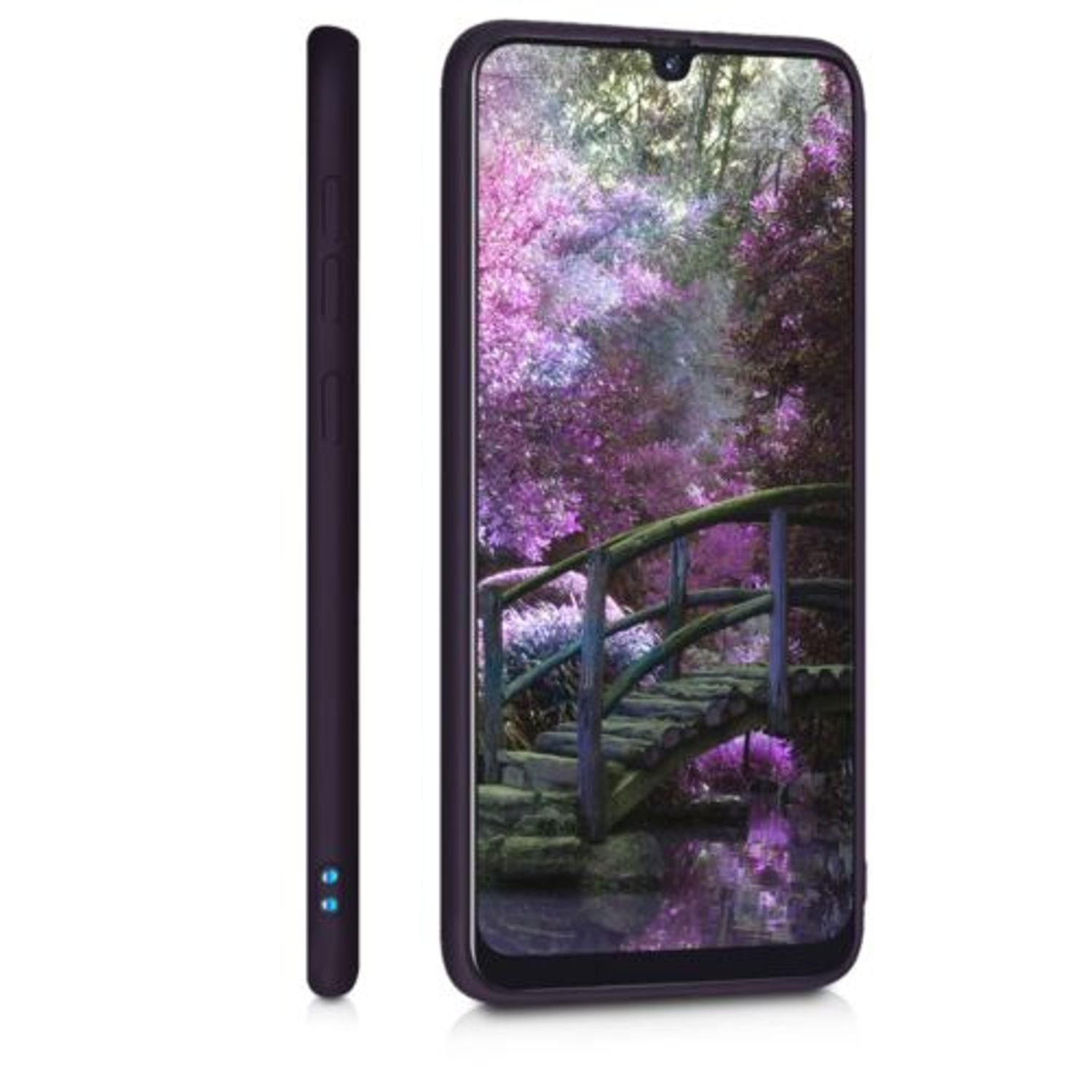 Husa pentru Samsung Galaxy A50, Silicon, Mov, 48056.115 fotografia produsului View 5 L