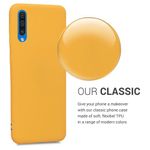 Husa pentru Samsung Galaxy A50, Silicon, Galben, 48054.143 fotografia produsului View 4 S