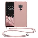 Husa Kwmobile pentru Huawei Mate 20, Silicon, Roz, 59006.154 fotografia produsului