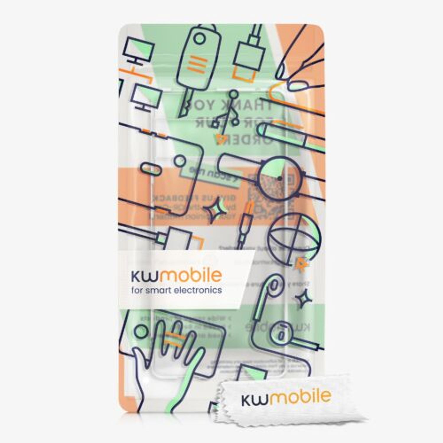 Husa Kwmobile pentru Google Pixel 7 Pro, Silicon, Transparent, 59087.03 fotografia produsului View 7 L