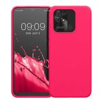 Husa Kwmobile pentru Xiaomi Redmi 10C, Silicon, Roz, 59230.77 fotografia produsului