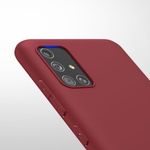 Husa pentru Samsung Galaxy A51, Silicon, Violet, 51196.209 fotografia produsului View 9 S