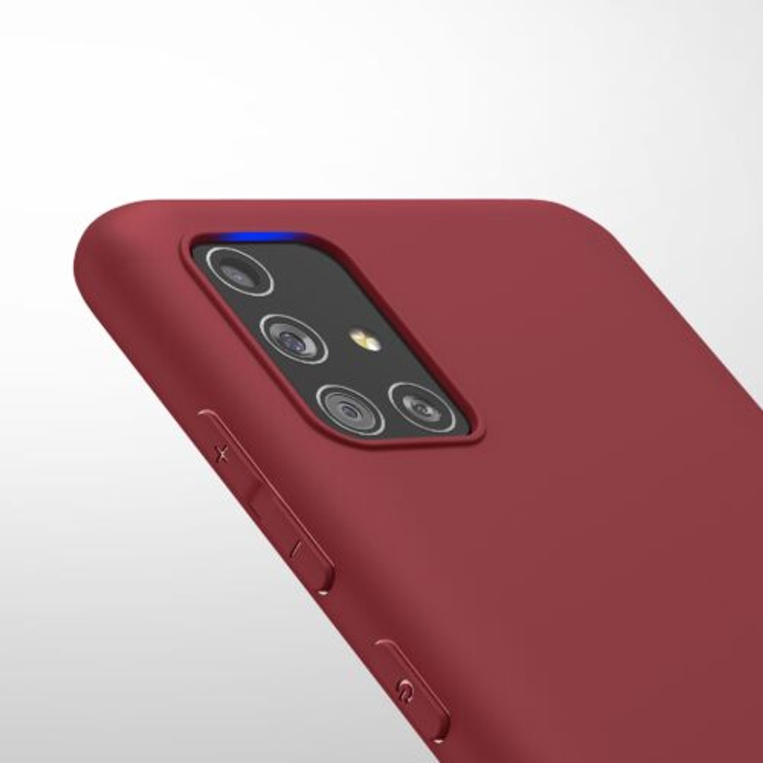 Husa pentru Samsung Galaxy A51, Silicon, Violet, 51196.209 fotografia produsului View 9 L