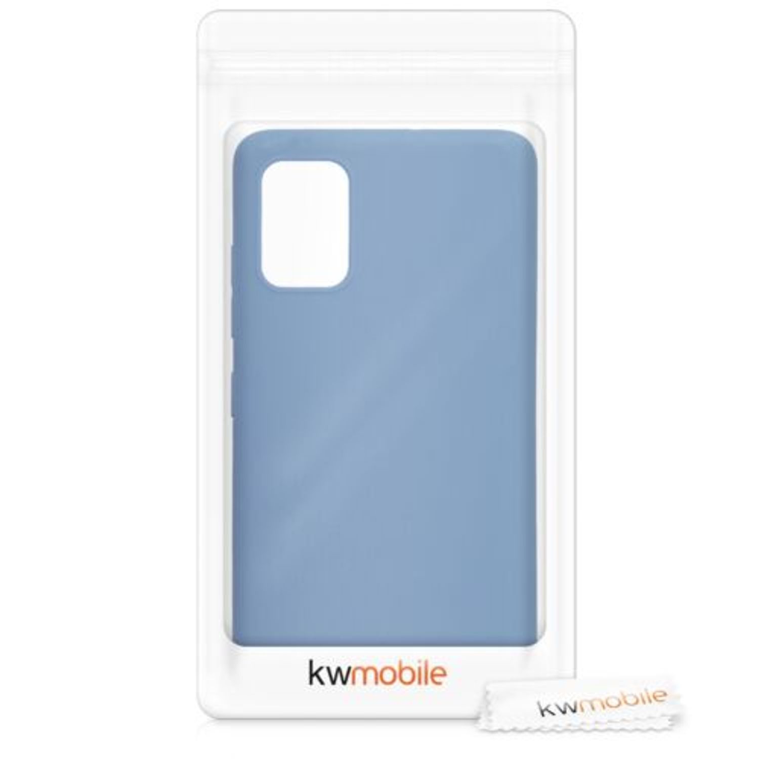 Husa pentru Samsung Galaxy A51, Silicon, Albastru, 51196.161 fotografia produsului View 8 L
