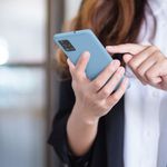 Husa pentru Samsung Galaxy A51, Silicon, Albastru, 51196.161 fotografia produsului View 5 S