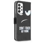 Husa pentru Samsung Galaxy A52, Piele ecologica, Negru, 54349.01 fotografia produsului View 4 S