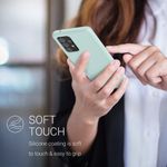 Husa pentru Samsung Galaxy A52, Silicon, Verde, 54347.200 fotografia produsului View 4 S