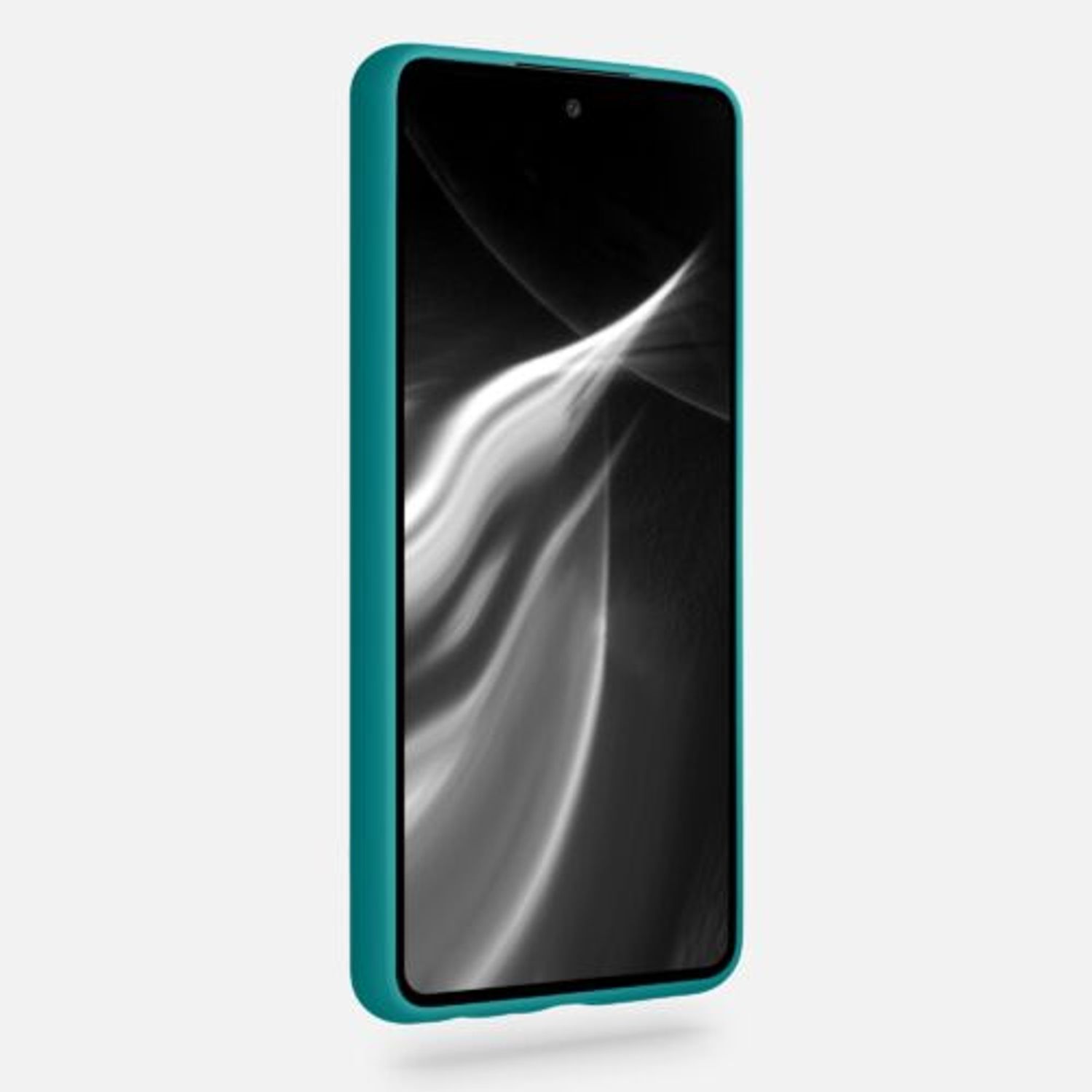 Husa pentru Samsung Galaxy A52, Silicon, Verde, 54346.57 fotografia produsului View 3 L