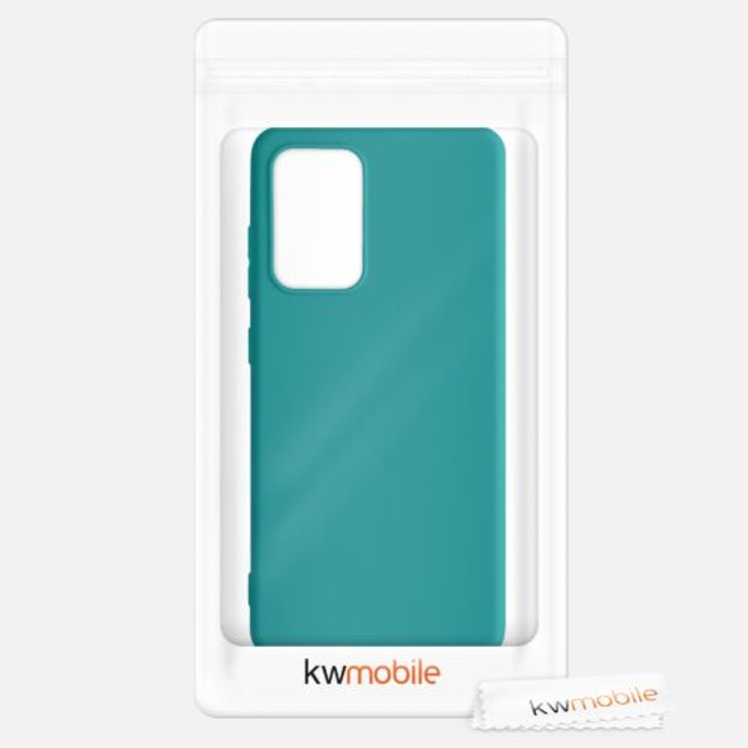 Husa pentru Samsung Galaxy A52, Silicon, Verde, 54346.57 fotografia produsului View 7 L
