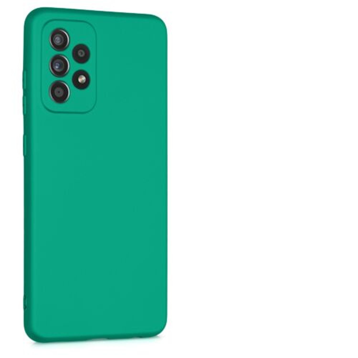 Husa pentru Samsung Galaxy A52, Silicon, Verde, 54351.128 fotografia produsului View 8 L