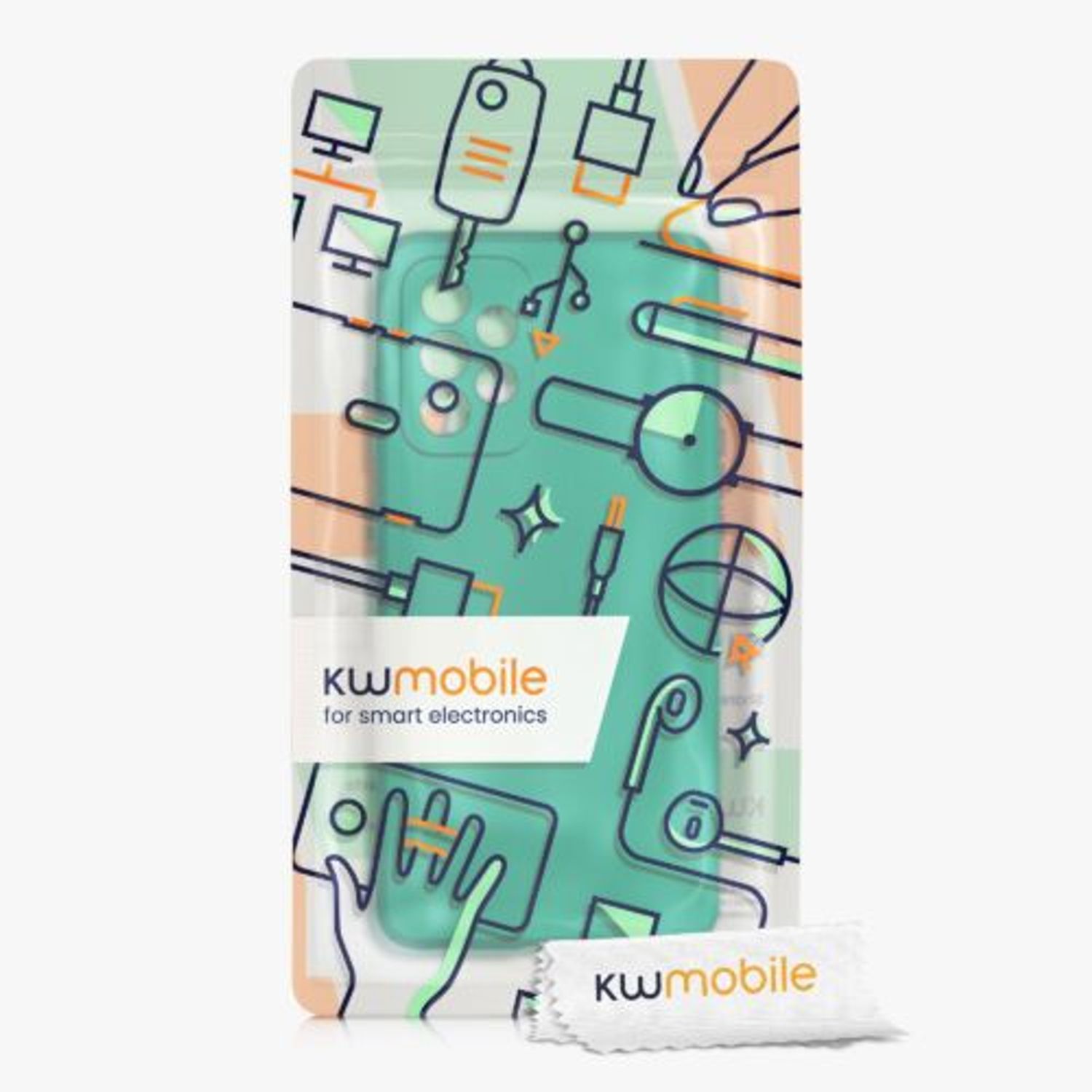 Husa pentru Samsung Galaxy A52, Silicon, Verde, 54351.128 fotografia produsului View 7 L