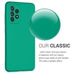 Husa pentru Samsung Galaxy A52, Silicon, Verde, 54351.128 fotografia produsului View 4 S
