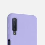 Husa pentru Samsung Galaxy A7 (2018), Silicon, Mov, 47730.108 fotografia produsului View 8 S