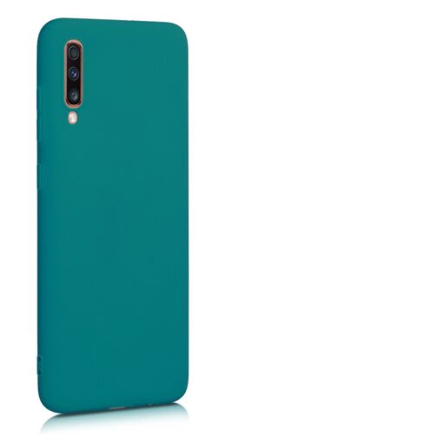 Husa pentru Samsung Galaxy A70, Silicon, Verde, 48427.57 fotografia produsului View 8 L