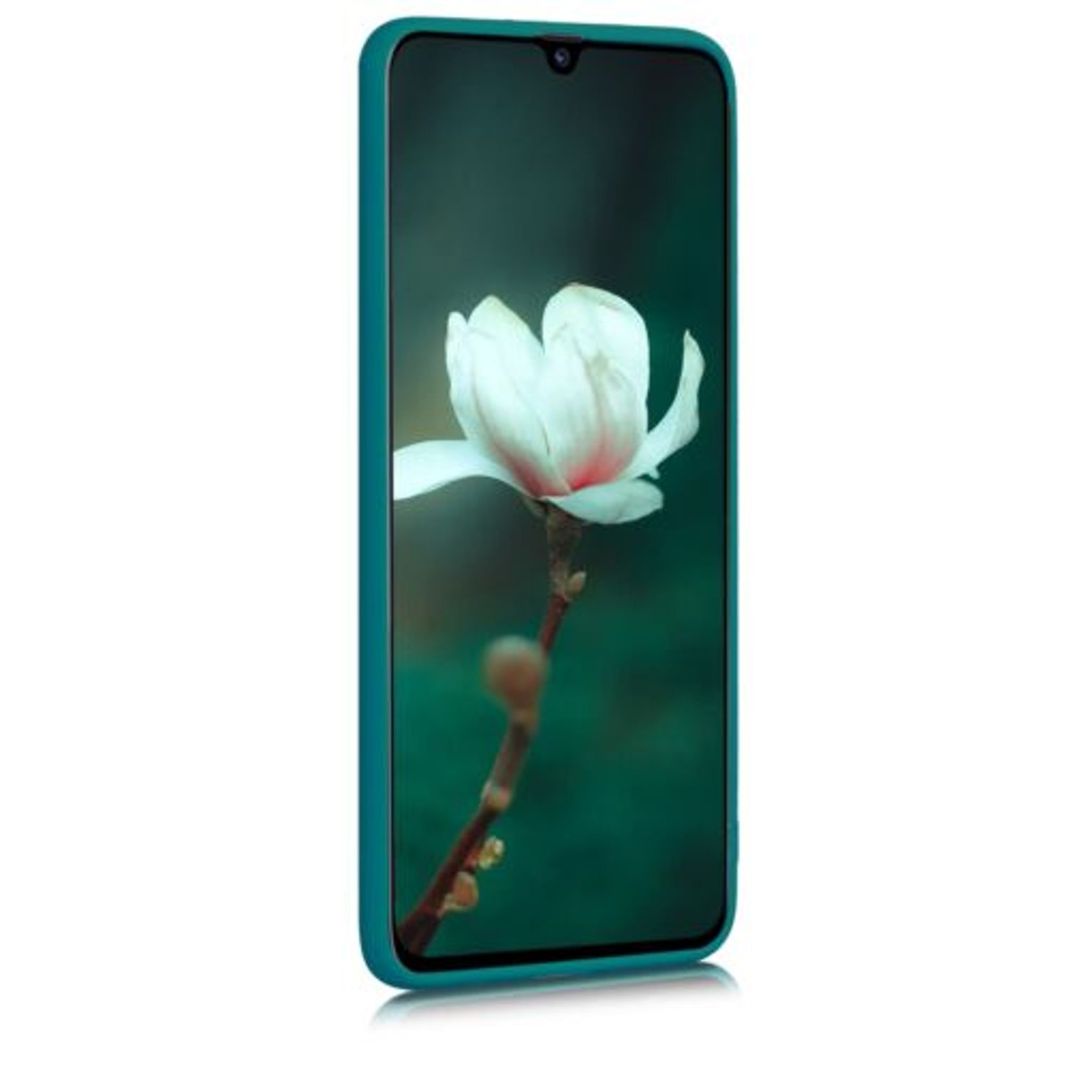 Husa pentru Samsung Galaxy A70, Silicon, Verde, 48427.57 fotografia produsului View 3 L