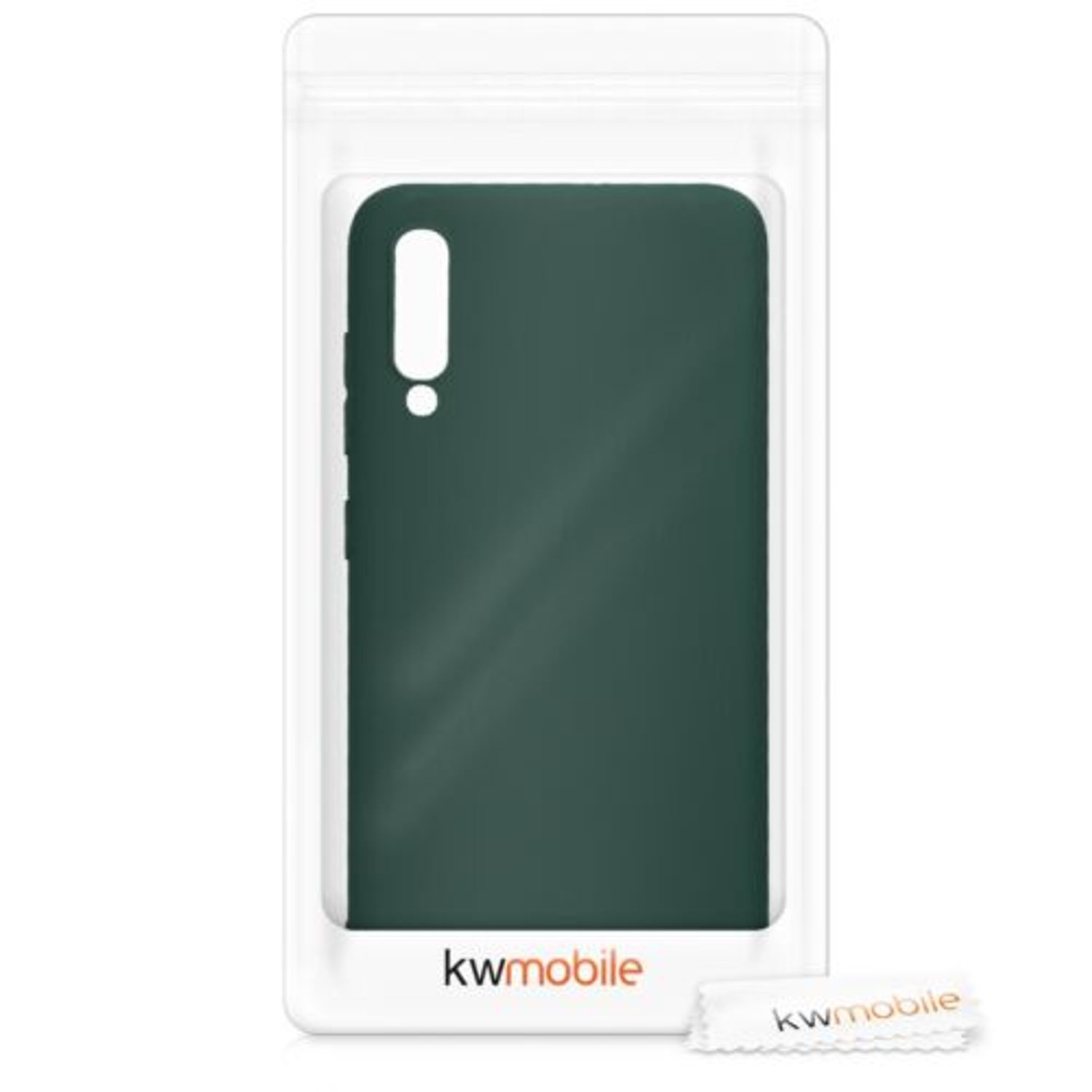 Husa pentru Samsung Galaxy A70, Silicon, Verde, 48427.169 fotografia produsului View 7 L