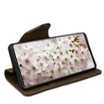 Husa pentru Samsung Galaxy A71, Piele naturala, Maro, 51779.01 fotografia produsului View 9 S