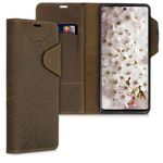 Husa pentru Samsung Galaxy A71, Piele naturala, Maro, 51779.01 fotografia produsului