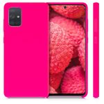 Husa pentru Samsung Galaxy A71, Silicon, Roz, 51209.77 fotografia produsului View 2 S