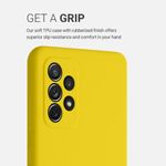 Husa pentru Samsung Galaxy A72, Silicon, Galben, 54359.165 fotografia produsului View 4 S