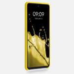 Husa pentru Samsung Galaxy A72, Silicon, Galben, 54359.165 fotografia produsului View 3 S