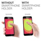 Suport universal pentru telefon, Kwmobile, Auriu, Plastic, 47269.21 fotografia produsului View 6 S