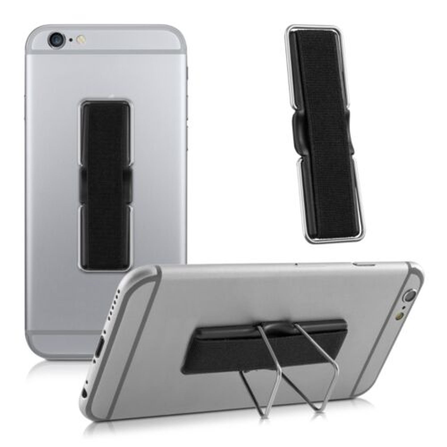 Suport universal pentru telefon, Kwmobile, Negru, Plastic, 38692.01 fotografia produsului View 2 L