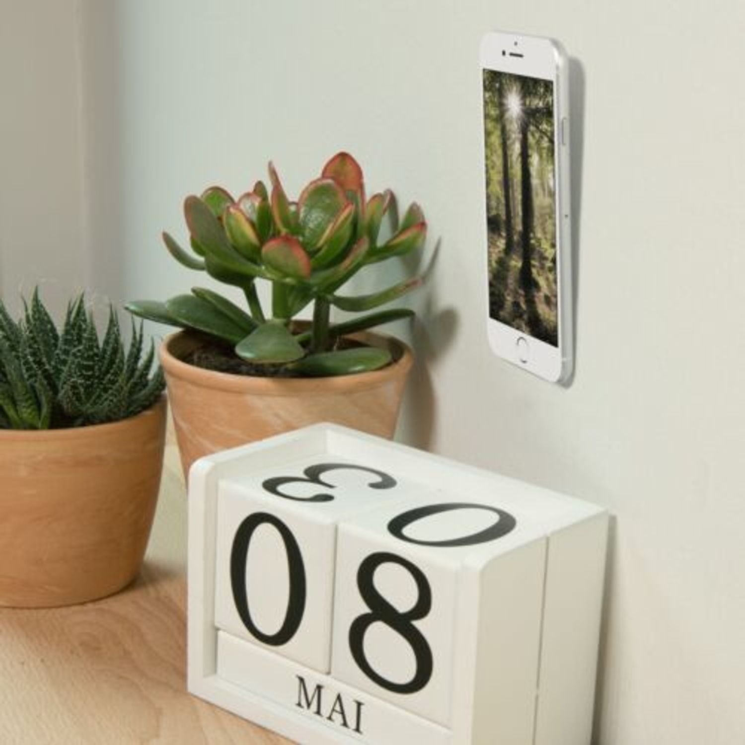 Suport universal pentru telefon, Kwmobile, Auriu, Plastic, 47269.21 fotografia produsului View 7 L