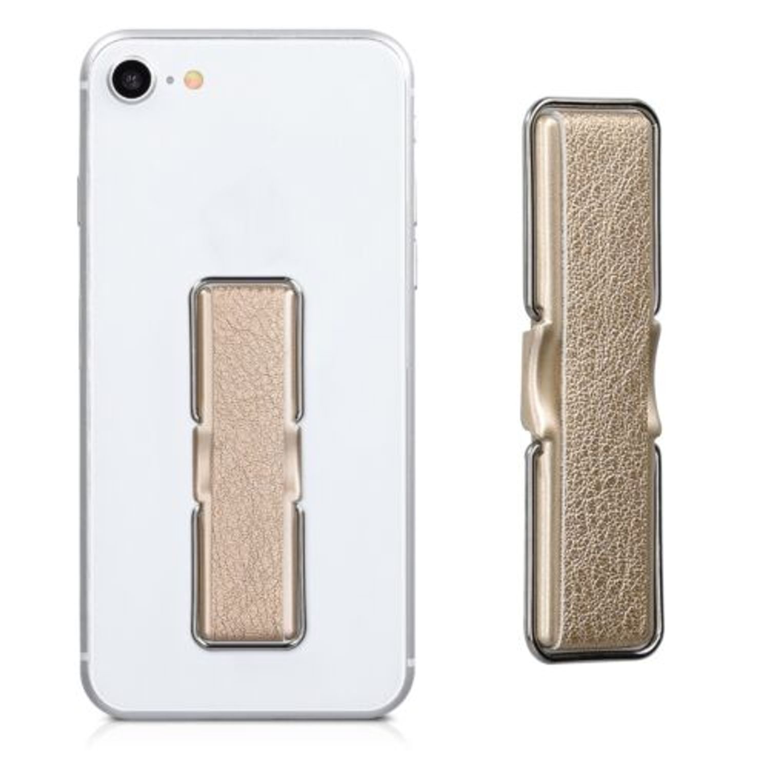 Suport universal pentru telefon, Kwmobile, Auriu, Plastic, 47269.21 fotografia produsului View 2 L