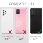 Husa pentru Samsung Galaxy A72, Silicon, Roz, 54360.02 fotografia produsului View 6 S