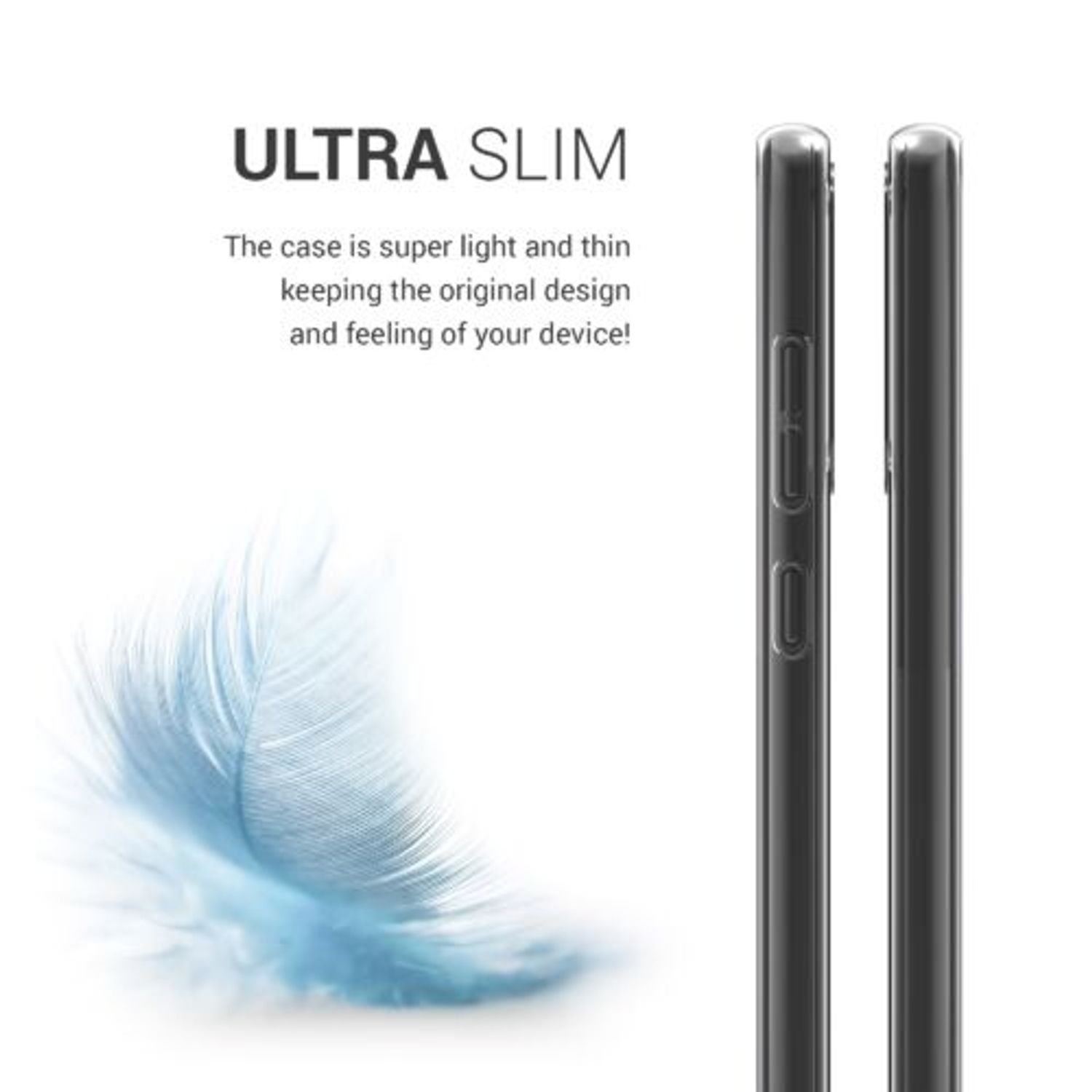 Husa pentru Samsung Galaxy A72, Silicon, Roz, 54360.02 fotografia produsului View 5 L