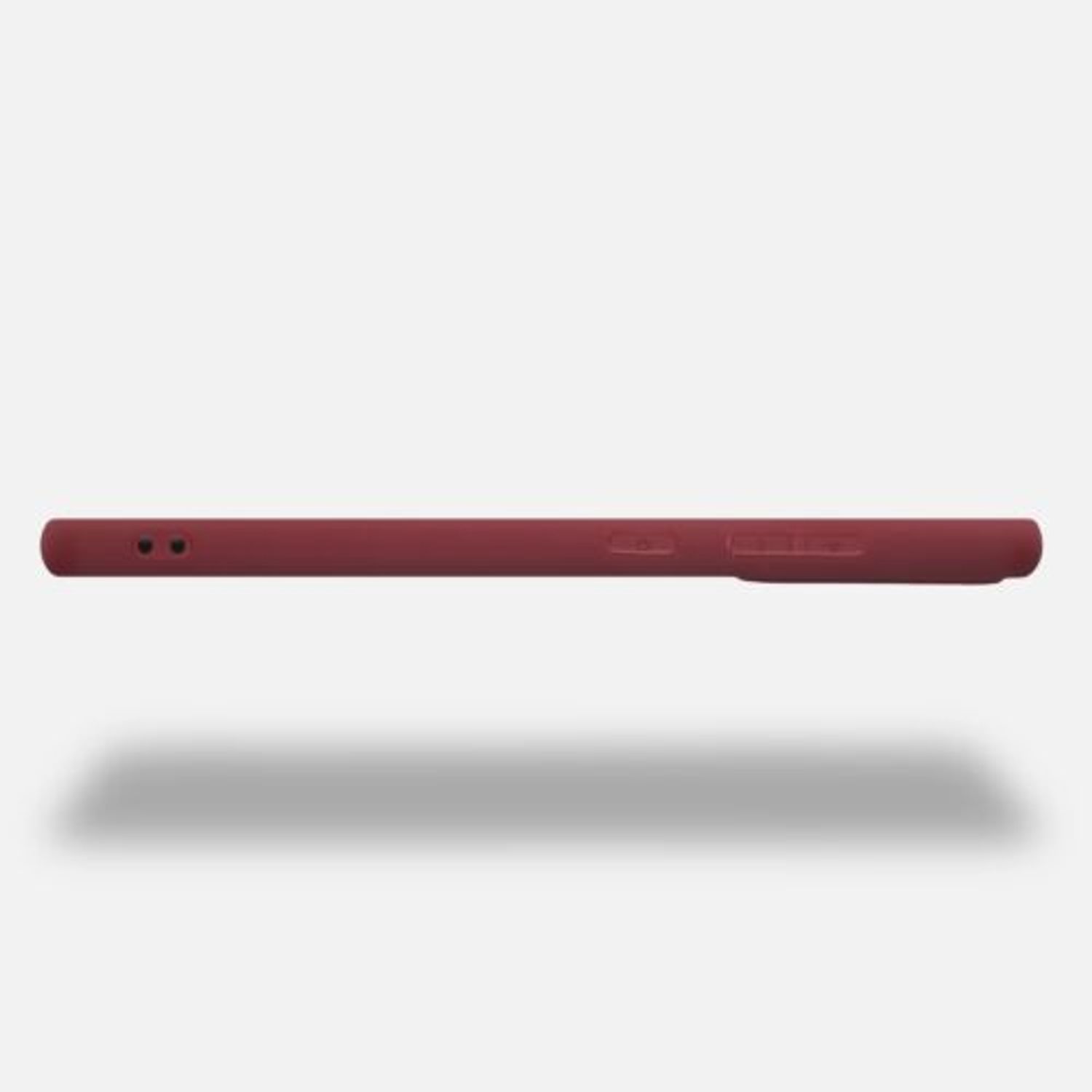 Husa pentru Samsung Galaxy A72, Silicon, Rosu, 54358.209 fotografia produsului View 5 L