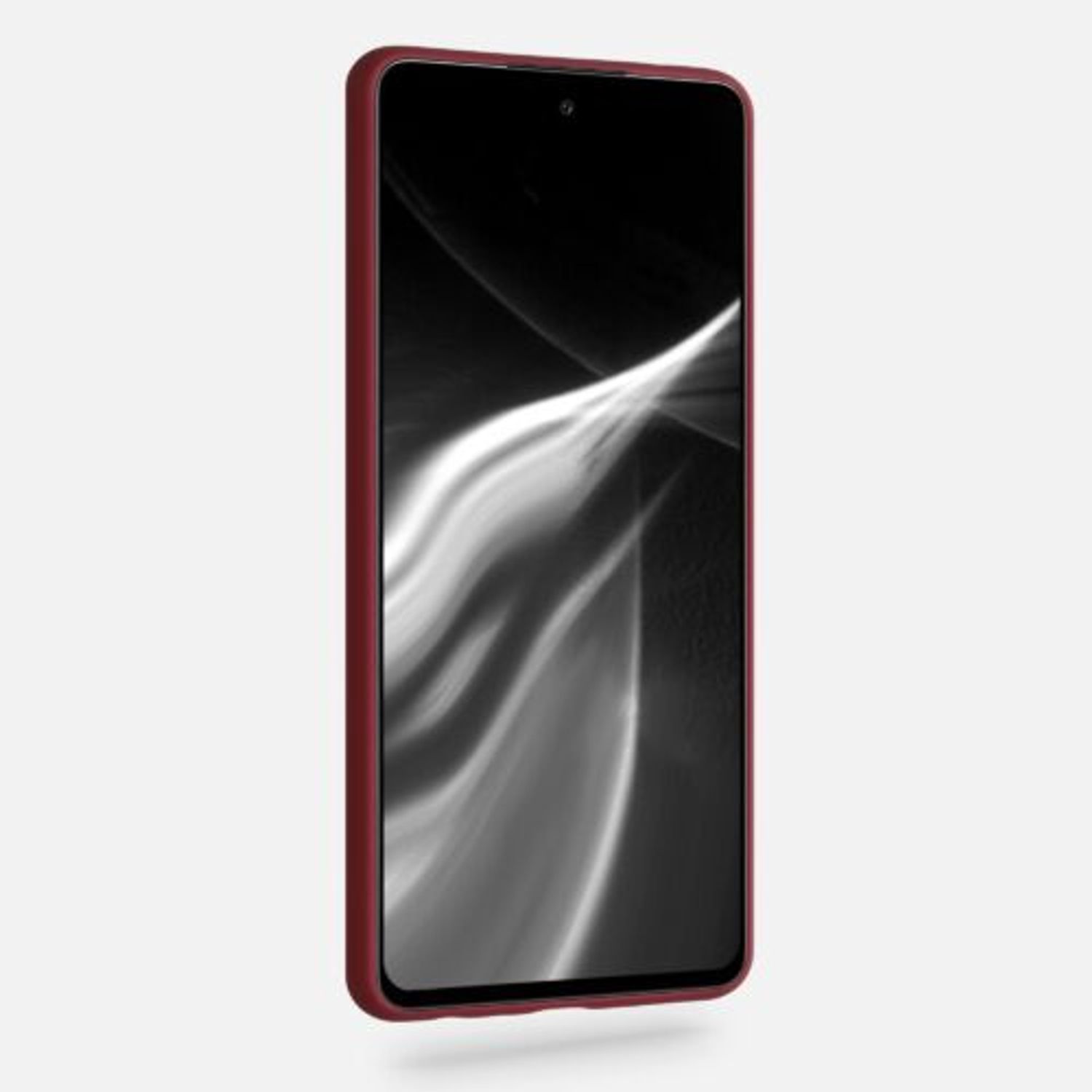 Husa pentru Samsung Galaxy A72, Silicon, Rosu, 54358.209 fotografia produsului View 3 L