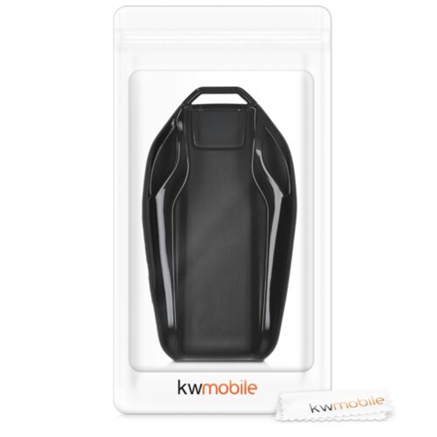Husa Cheie Auto pentru BMW, Display, Silicon, Negru, 47310.91 fotografia produsului View 7 L