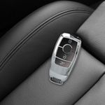 Husa Cheie Auto pentru Mercedes Benz, Smart Key, Silicon, Silver, 49069.94 fotografia produsului View 3 S