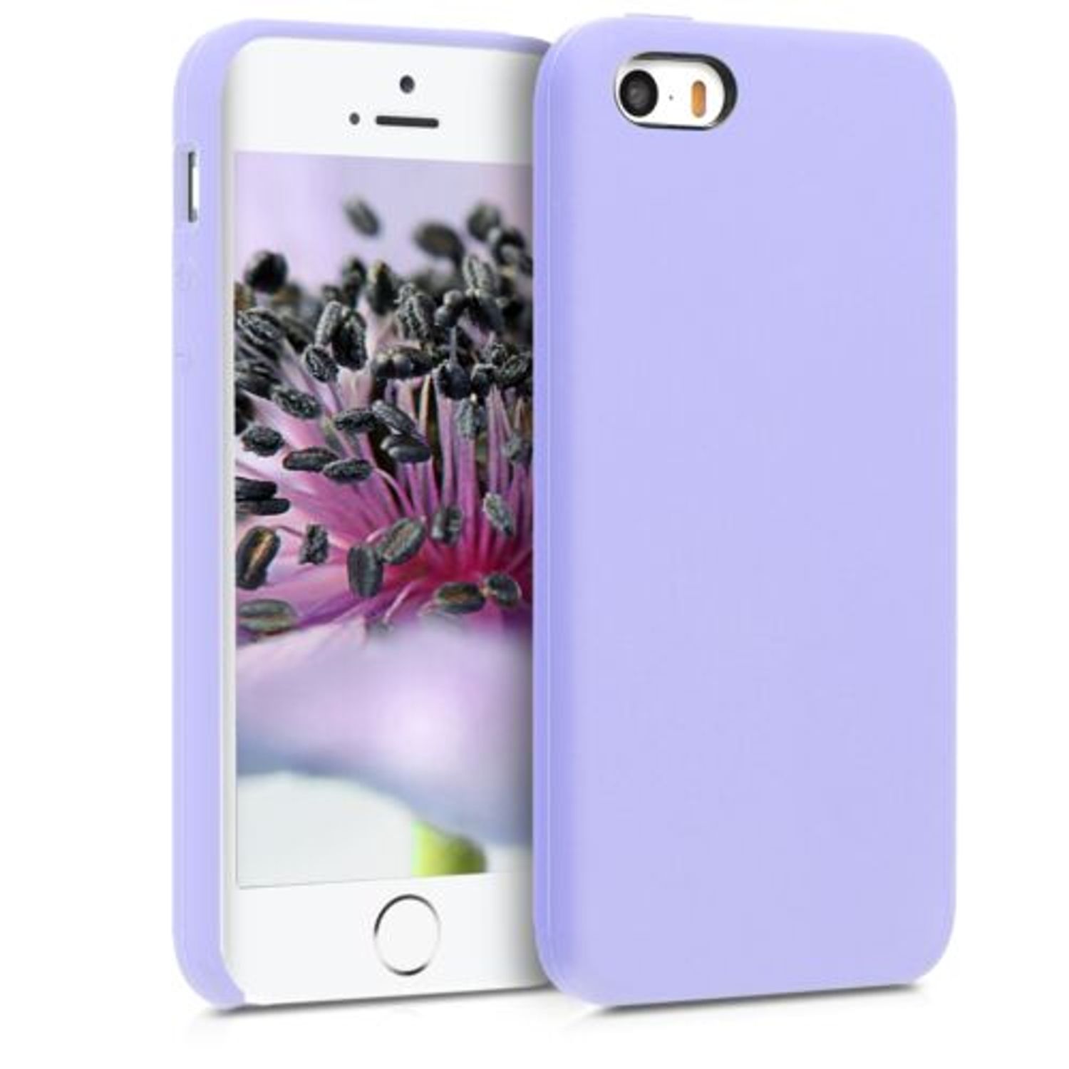 Husa pentru Apple iPhone 5/iPhone 5s/iPhone SE, Silicon, Mov, 42766.108 fotografia produsului